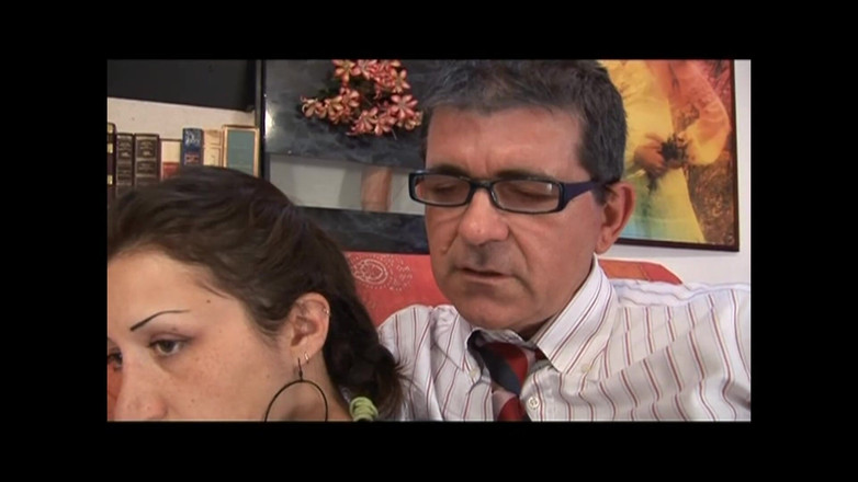 My Dirty Family: 巨乳の若い女の子がパイパンのマンコに素敵な成熟したコックで犯され、射精されました