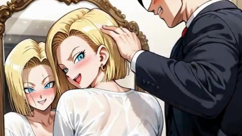 Waifu hentai narrated: 팬픽 -android18은 일상 생활에서 섹시한 작은 창녀입니다