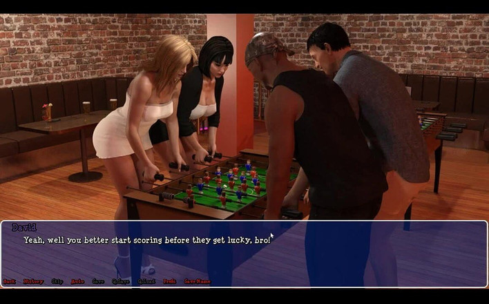 Erotic Krisso: Crin din vale-fete în Strip Club.