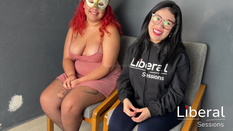 Liberal Sessions: A Curvy Girl with Big Tits Is Fucked Hard for...