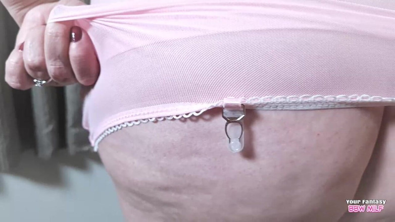 BBW_Wife: You Must Stop Watching Aunty Jane Getting Dressed (homemade Natural Bigtits...