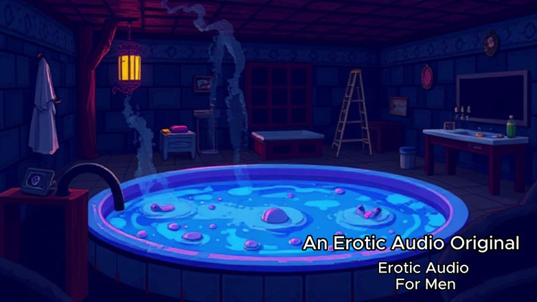 Erotic Man: Lutsch deinen schwanz in meinem whirlpool-audio-rollenspiel
