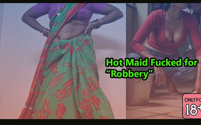 Delightrose: Sexy indická desi služka šuká majitelem