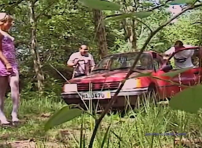 Porno Cloud: Three boys fuck a hitchhiking girl