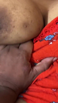 Fucked While Milking Her Boobs