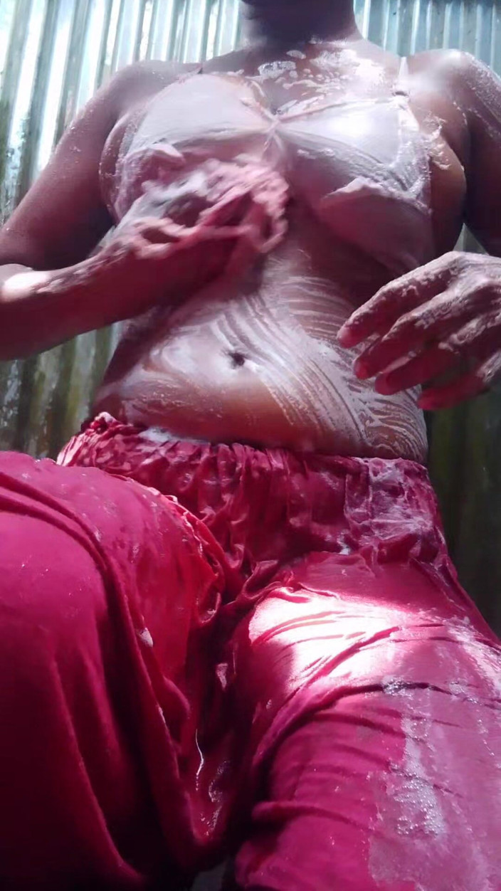 priyastar99: A Dirty Video of a Village Girl Bathing