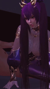 Ziyan Goddess Booty Bounce in 3D - 3D Animation