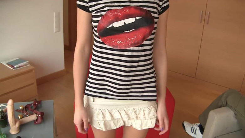 Double Trouble: Cute brunettes get introduced to a BBC by Rocco Siffredi