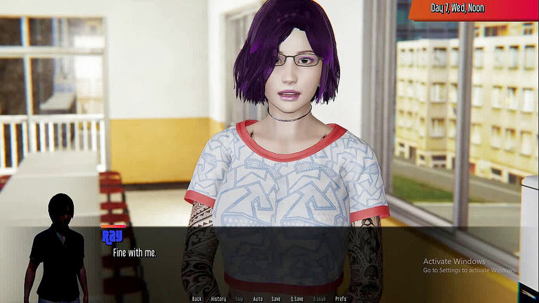 Dirty GamesXxX: メイドと乙女:地下鉄から少女- Ep9