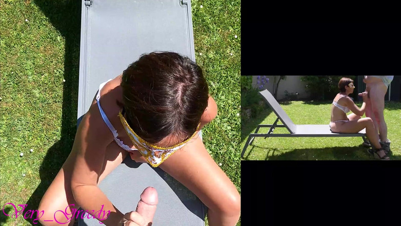 Les Gourmands: Bella miLF in sexy lingerie bianca viene scopata a pecorina...