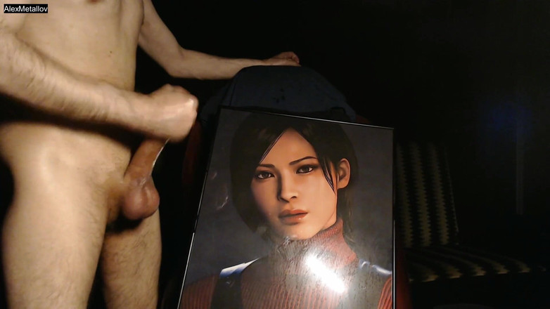 Alex Metallov: Sperma-hommage für Ada wong (spielfigur aus Resident Evil 4 remake) riesige ladung