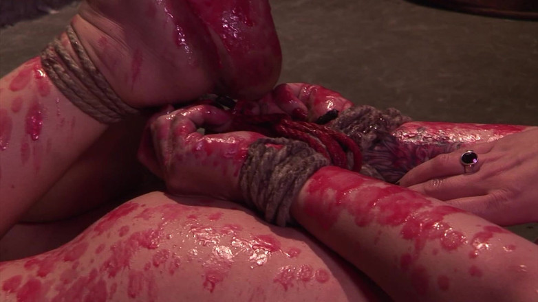 BDSM Deutschland: 尋問室で完璧な体を持つブルネットとセックスし、懇願するまで