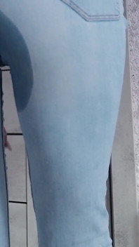 Desperation Pee in Jeans Part 1