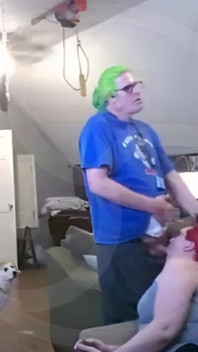 Trappola trans femminuccia asiatica americana grandi tette usata per un rapido cumdump