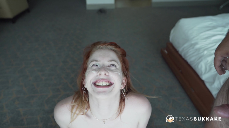 Bukkake & Gangbangs from Texas!: 汉娜的试镜