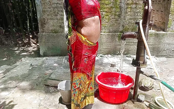 Dogrupali69: Bhabhi Took a Video While Taking a Bath