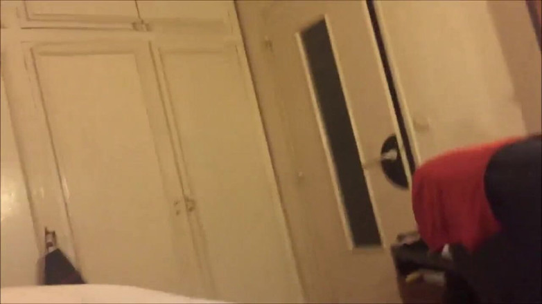 Sexy O2: 1392 - французское любительское видео, трах раком, атласное нижнее белье, секс в одежде, минет, вылизывание очка