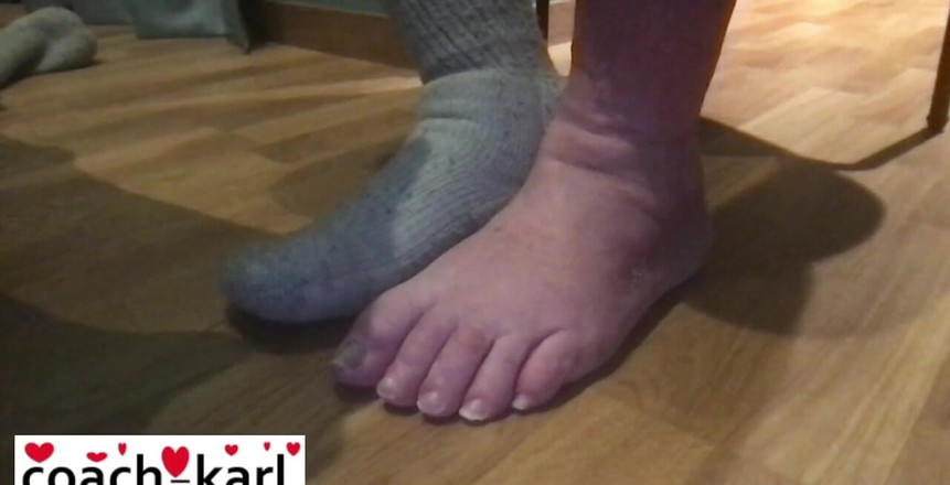 Coach Karl dude lodge: I piedi dell'allenatore.