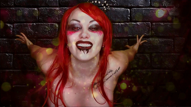 Goddess Misha Goldy: Vloeken van demoness om niet nooit klaar te komen! Krijg...