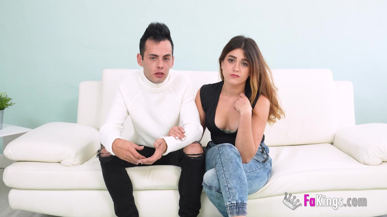 FAKings: Amateur Anal: Shy Couple Valentina Lapiedra and Her BF Wants...