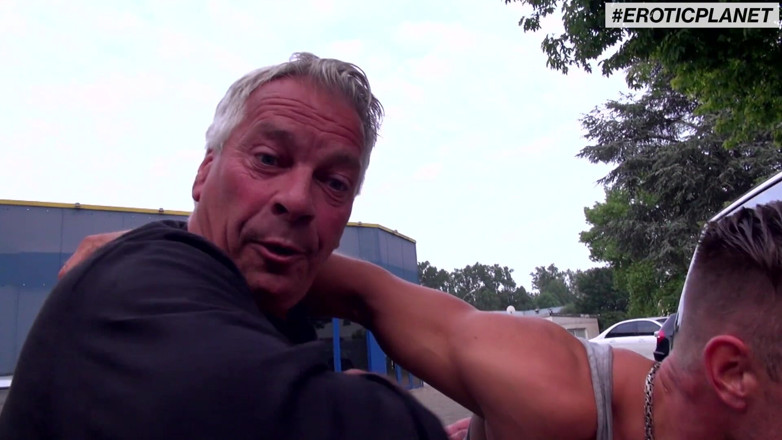 MMV Films: Woman and two guys have sex outdoor and parking lot