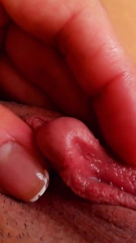 Close up of My Big Clit