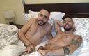 Gaybareback: Webcam backstage Rafa Marco fucked by tattooed stud