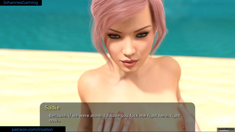 Johannes Gaming: Summer with Mia - Fingered Sadie on the Beach - Fucking Stepmom