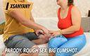 XSanyAny and ShinyLaska: Parody rough sex - Big cumshot