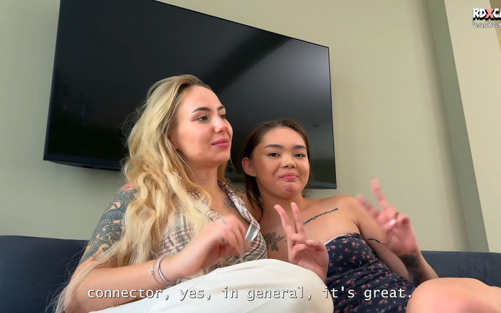 RDXCast: Perde arkası! Minik Asyalı yıldızı Kwini Kim'in sert ikizili!