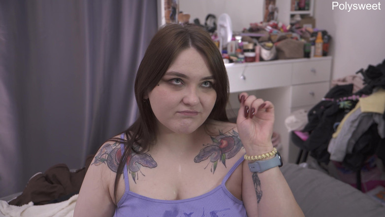 Polly Sweet: Mi sto divertendo con te, cornuto, subito dopo che mi...