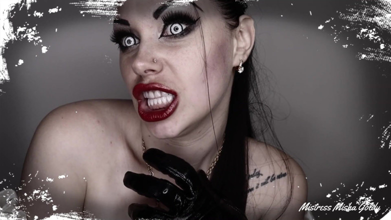 Goddess Misha Goldy: You have to cruelly leave your wife which you love,...