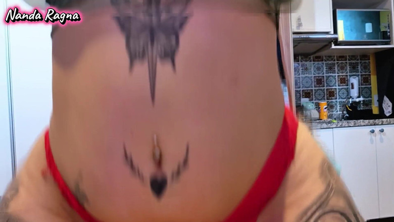 nandaragna: Rousse à forte poitrine chevauchée sur sa bite jusqu’à ce qu’elle...