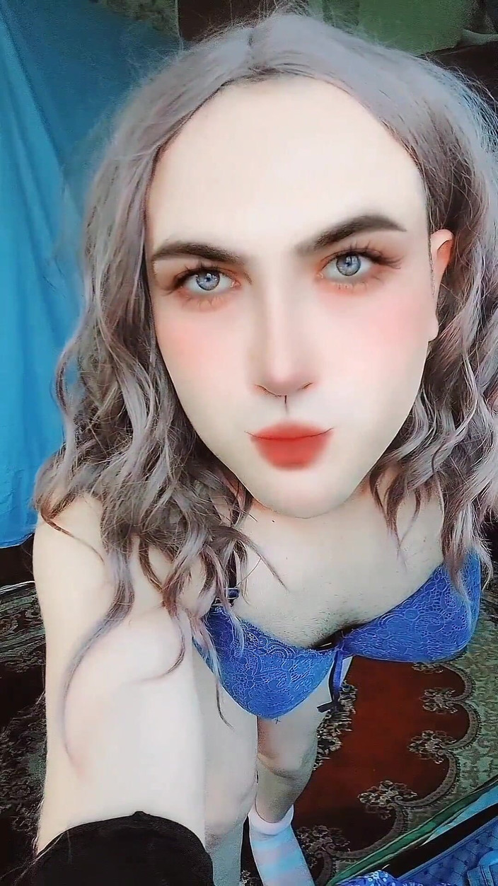 Kitty_Cross: Rochie sexy albastră cu chiloți negri