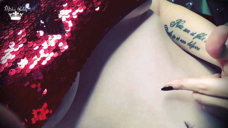 Goddess Misha Goldy: Giantess Eating 5 Chastity Slaves Who Stole the Keys!