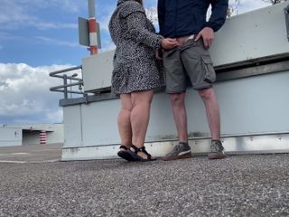 Our Fetish Life: Mother in Law Spreads Her Legs Wide to Pee in...