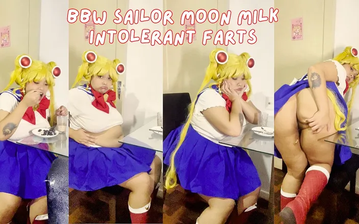 Cutiepiie Chubby: BBW Sailor Moon Milk Intolerant Farts
