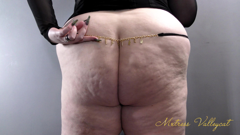 Mxtress Valleycat: Pronouns on ass