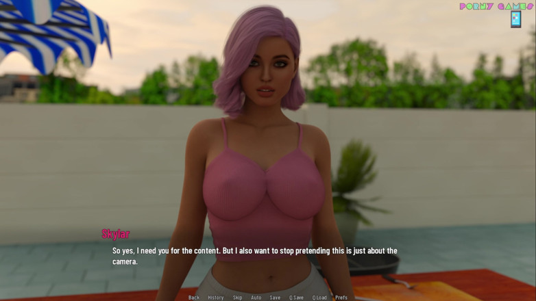 Porny Games: University Days by Greebo - Sex în trei cu mamele tale sexy...