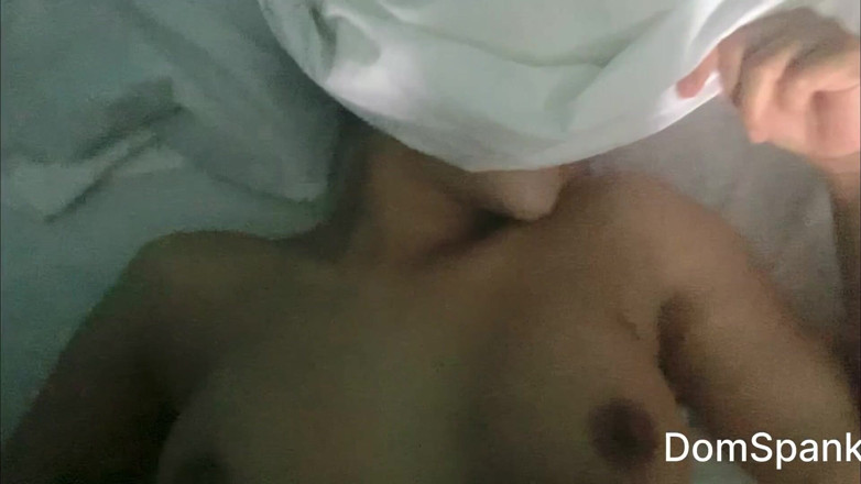 RealDomSpank: Asian Big Butt Beautiful Girl Rides and Enjoyed My Dick