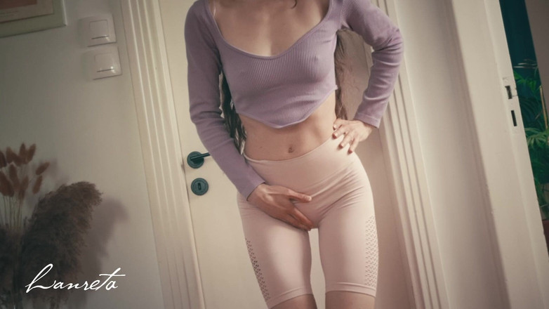 Lanreta: Desperate Siusiu wypadek z pokazaniem mojego padu