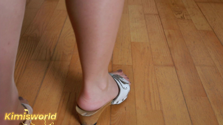 KimisWorld: Wooden Control &amp; Nylon Tease - Intense Foot Asmr