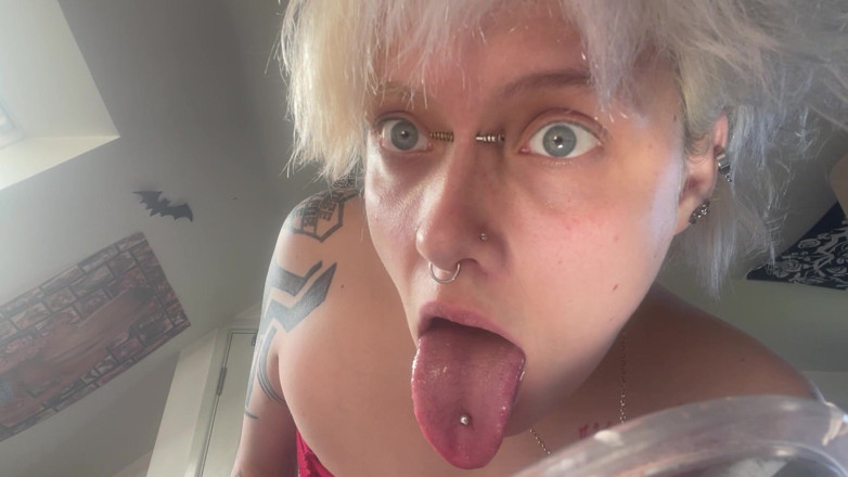 Glitterqueen1999: Tour miệng Uvula amidan kiểm tra đường lưỡi