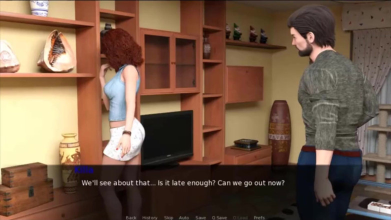 Visual Novels: Pine falls part 8