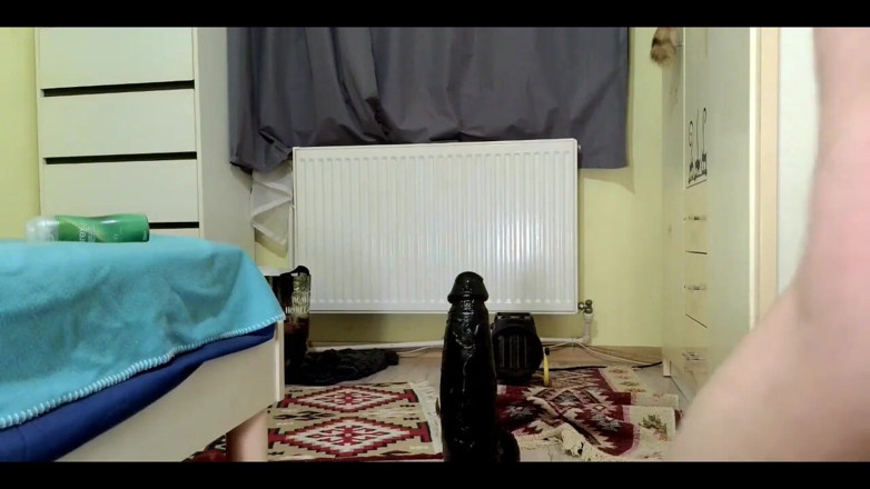 MercyLove: Huge Dildo Tease