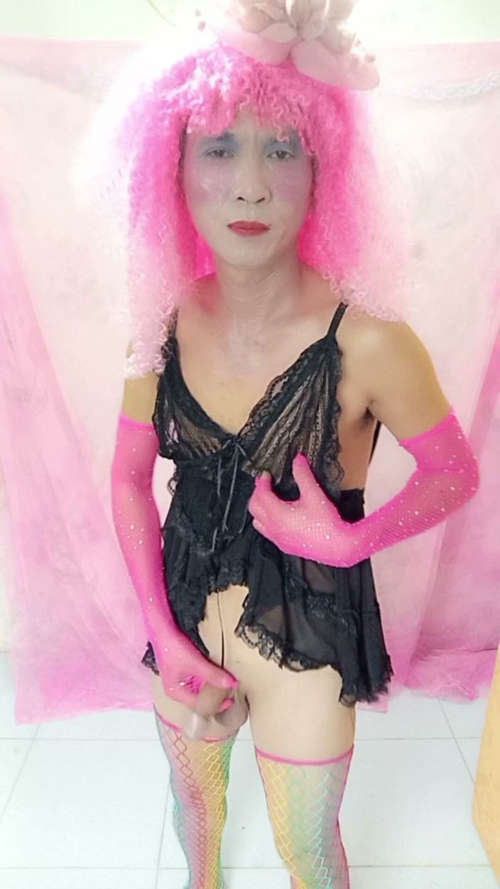 nguyen dang thien tri: Oanh Le สาวข้ามเพศสวมเสื้อผ้าเซ็กซี่แทงควยเธอ