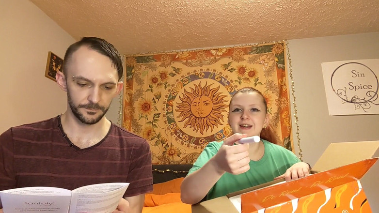 Sin Spice by Sophia Sinclair and Jasper Spice: Tantaly 5.5 Pond Vrouwelijke Torso Sekspop Uitpakken En Koppel Neuken