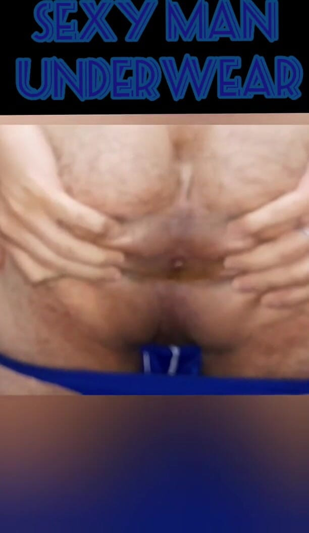 Davidandrexxx: Sexy blue thong