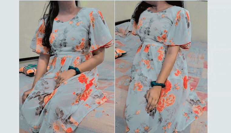 Horney_Ankita: Desi gf BF Sex v Hotelu Oyo, Indická sexy holka...