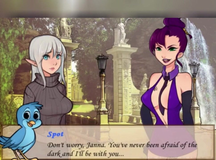 3DXXXTEEN2 Cartoon: Janna settles down and gets her first job. 3D porn cartoon...